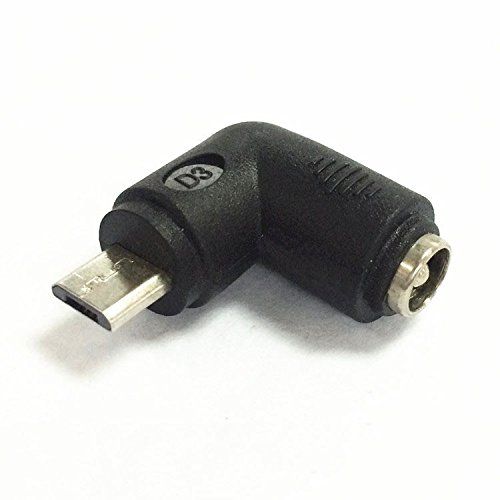 USB ADAPTER DC 5.5*2.1mm FEMALE TO USB MALE, 5.5 x 2.1mm TO USB FEMALE  CONNECTOR 1PCS