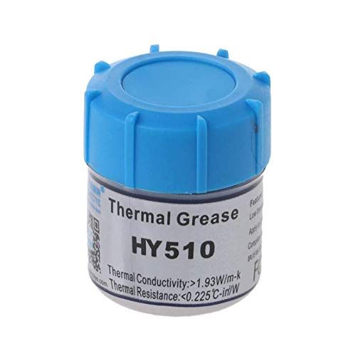 MoneyQiu HY-510-100g (25g*4) Thermal Conductivity: >1.93W/m-k thermal  heatsink paste grease Compound Carbon Based High Performance non-conductive  for