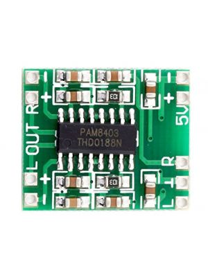 PAM8403 2 x 3W - 2 Channels 3W dual channel stereo mini Class D Digital Audio Power Amplifier Board USB DC 5V
