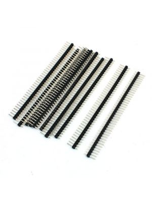 40 pin 1x40 Single Row Male 2.54mm Breakable Pin Header Connector Strip for Arduino (Male)