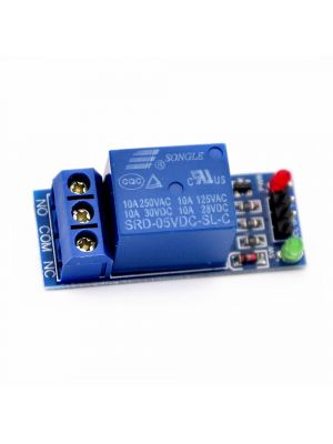 1 Channel 5V Relay Module high Level with LED indicator without light coupling
