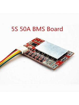  5S 50A 18.5V 21V high current 3.6V Li-ion Lithium Battery BMS 18650 Charger Protection Board (for 5 Cells in Series 50A)