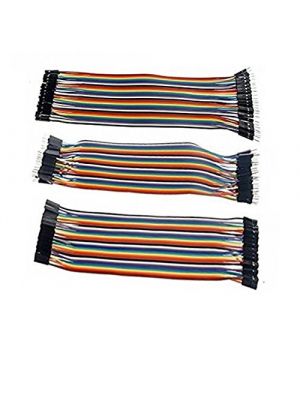 Jumper Wires Ribbon Cables Male to Male, male to female, female to female 10 CM - 120 Pieces