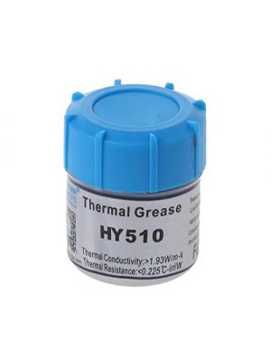 HY510 Halnziye Grey Silicone Graphite Thermal Grease Compound Paste for PC CPU VGA Heatsink peltier (10G Can)