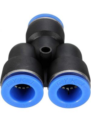 Pneumatic Push in Fitting - for Air / Water Hose and Tube Connector - 6mm PY