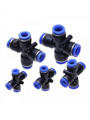 Pneumatic Push in Fitting - for Air / Water Hose and Tube Connector - 8mm PZA