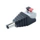 1pcs DC Male connector 2.1*5.5mm DC Power Jack Adapter Plug Connector for 3528/5050/5730 single color led strip