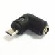 DC 5.5mm x 2.1mm 5.5/2.1mm DC Female to Micro USB B Male Charge Adapter Converter Connector for Android Cell Phone Tablet