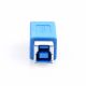 USB to USB Coupler Adapter Converter - USB 3.0 Type B Female to Micro B Male connector
