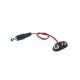 9V battery snap power cable to DC 9V clip male line battery adapter