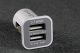 5V 3.1A USAMS Micro Auto Universal Dual 2 Port USB Car Charger For SamsungiPhone iPad iPod Car Charger Adapter  Cigar Socket