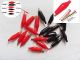 Alligator Clip 10PCS - 45 MM Medium size Red and Black crocodile clips test leads