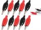 Alligator Clip - 35 MM Small size Red and Black crocodile clips test leads