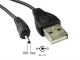 USB 2.0 Type A Male -to- Male DC Power Jack Plug 2.0 x 0.6 mm - Connector Adapter Converter - with Cord