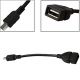USB 2.0 Type A Female to B Mini Male - OTG Host Adapter Extension Cable