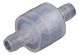 One-Way Non-Return Inline Check Valve - Plastic Transparent - for Water Gas Liquid (6MM)