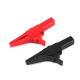 2PCS 85mm Full Insulated Protective Nickel Coated Alligator Crocodile Clip - 1000V 32A 25MM Jaw Opening 