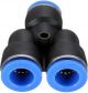 Pneumatic Push in Fitting - for Air / Water Hose and Tube Connector - 6mm PY
