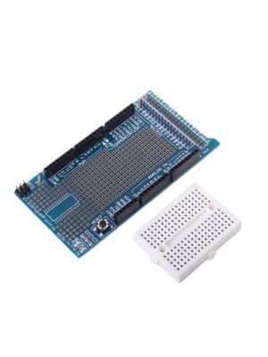 Prototype Shield Protoshield V3 Expansion Board with Mini Bread Board for Arduino MEGA + White breadboard