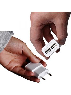 USB Mobile Charger 5V 2A EU 2 Port Mobile Phone Wall Charger For iPhone 4 5 6 iPad Samsung Xiaomi LG lenevo moto