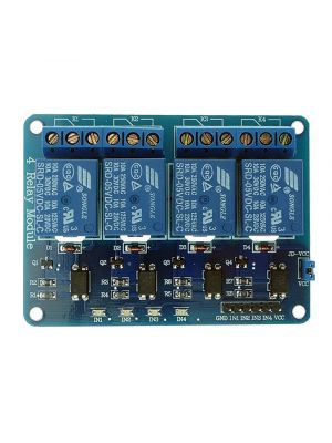 4 channel relay module control board with optocoupler for Arduino, Raspberry pi and other MCU's 