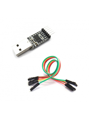 CP2102 USB 2.0 to TTL UART Module 6Pin Black