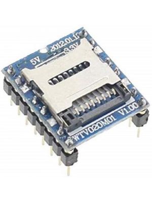 WTV020 Mini SD TF Card MP3 Decoder Board - Amplifier Module for Arduino STM PIC - for Auto Car (WTV020)