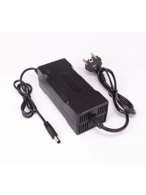 15S Lithium Battery Charger 55.5V- 63V 2A For E-scooter Bike Hoover Board With Bulit-in Fan