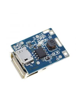 134N3P 5V Step-Up Module Lithium Battery Charging Protection Board - Boost Converter with LED Indicator - for DIY Power Bank