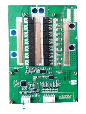 12S 36V-43.8V Lifepo4 Smart Bluetooth BMS with 100A constant current software APP PCB, PC adapter and UART communication for solar power