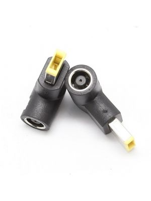  Power Plug Converter - square male -to- 7.9 x 5.4MM female right angled connector adapter - - suitable for Lenovo Thinkpad Laptop