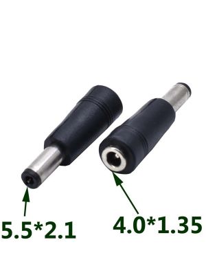 DC Power Plug 5.5 x 2.1 mm MALE -to- FEMALE DC 4.0 x 1.35 mm Socket | Connector Adapter Converter