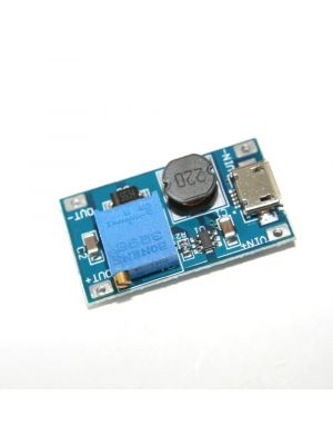  DC-DC MT3608 Adjustable Boost Module 2A Boost Plate Step Up Module -Boost 2V-24V to 5V 9V 12V 28V 5V-28V (Micro USB)