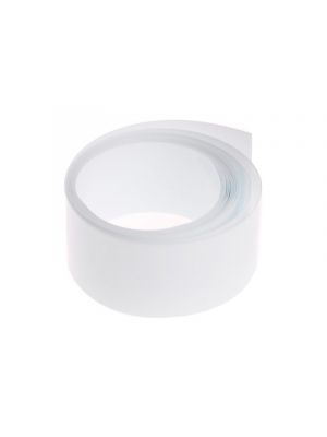 Length 2M - Flat Width 29.5mm - Diameter 18.5MM - PVC Heat Shrink Wrap Casing Tubing Insulation - For AAA battery - COLOR:- WHITE