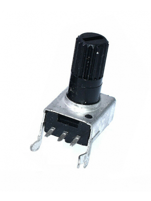 RV09 EC12 10K Rotary Encoder - Digital Potentiometer Coding Volume Control - 5 Pin Plum handle 12MM (Horizontal mount)