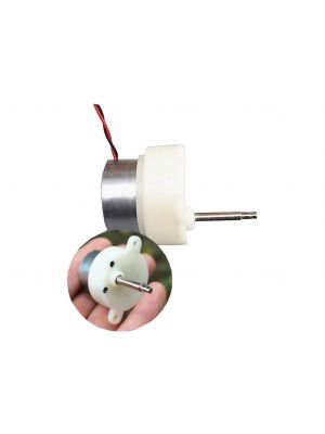 7RPM 15 + 5.3mm 6V Slow Speed Micro Turbo Gear Motor - Micro 300 Gearbox Speed Reduction Motor – Stepped Shaft – DC 3V-9V 7 rpm