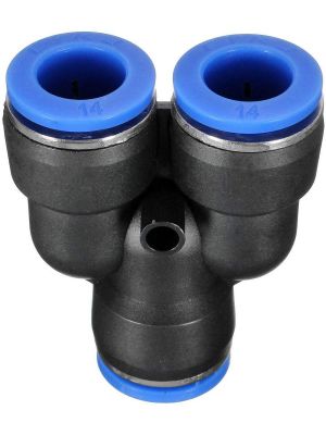 Pneumatic Push in Fitting - for Air / Water Hose and Tube Connector - 8mm PY